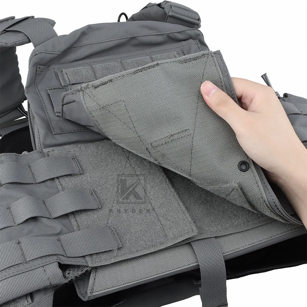 KRYDEX Tactical Plate Carrier Heavy Duty Modular MOLLE Vest