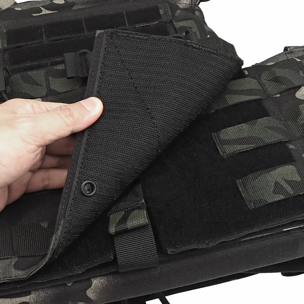 KRYDEX Tactical Plate Carrier Heavy Duty Modular MOLLE Vest