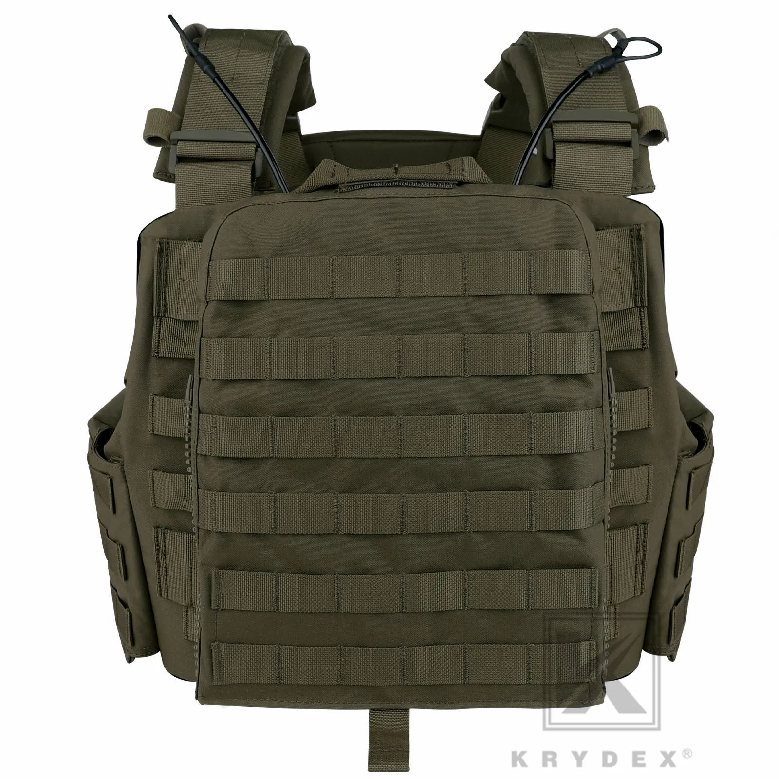 KRYDEX Tactical Plate Carrier Heavy Duty Modular MOLLE Vest