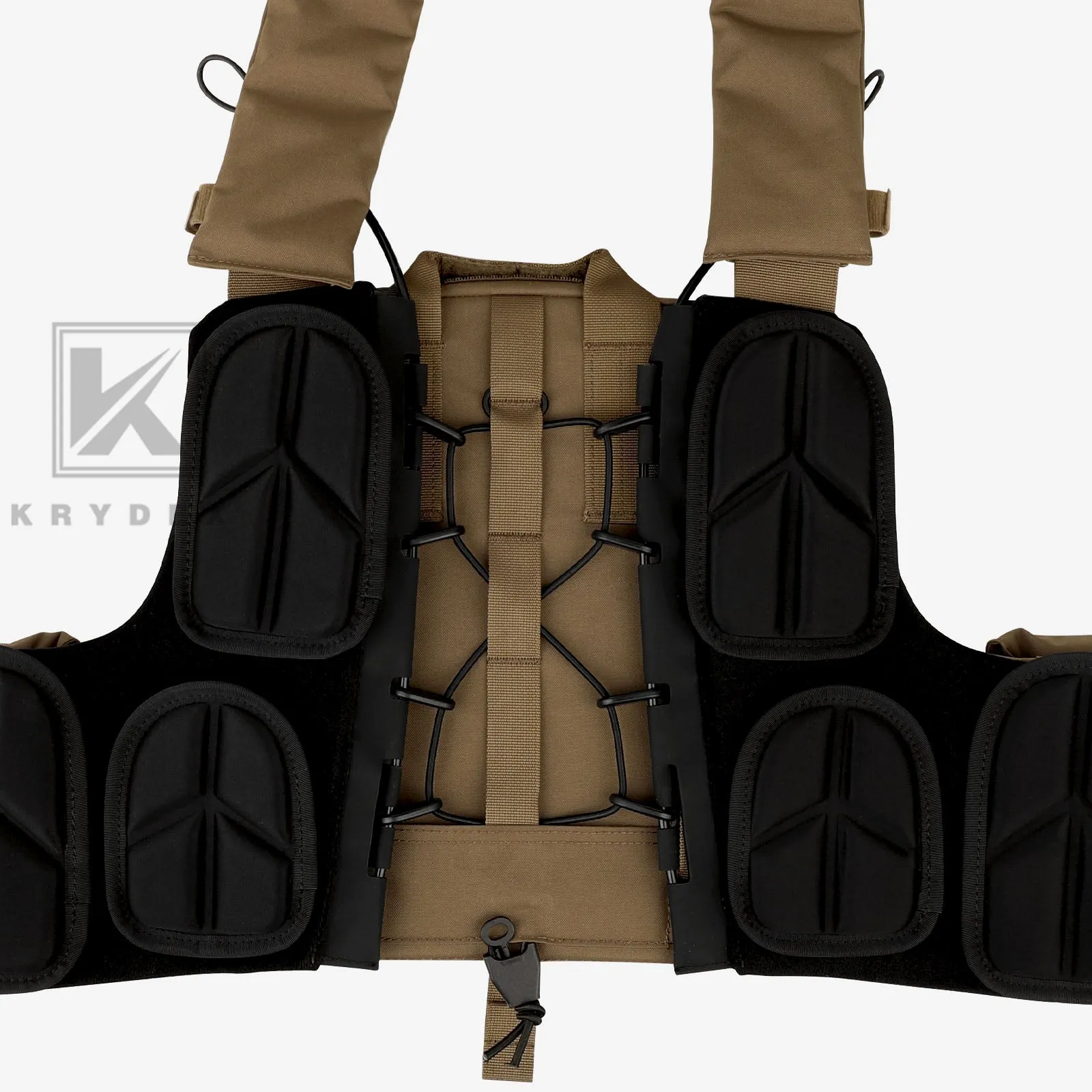 KRYDEX Tactical Plate Carrier Heavy Duty Modular MOLLE Vest