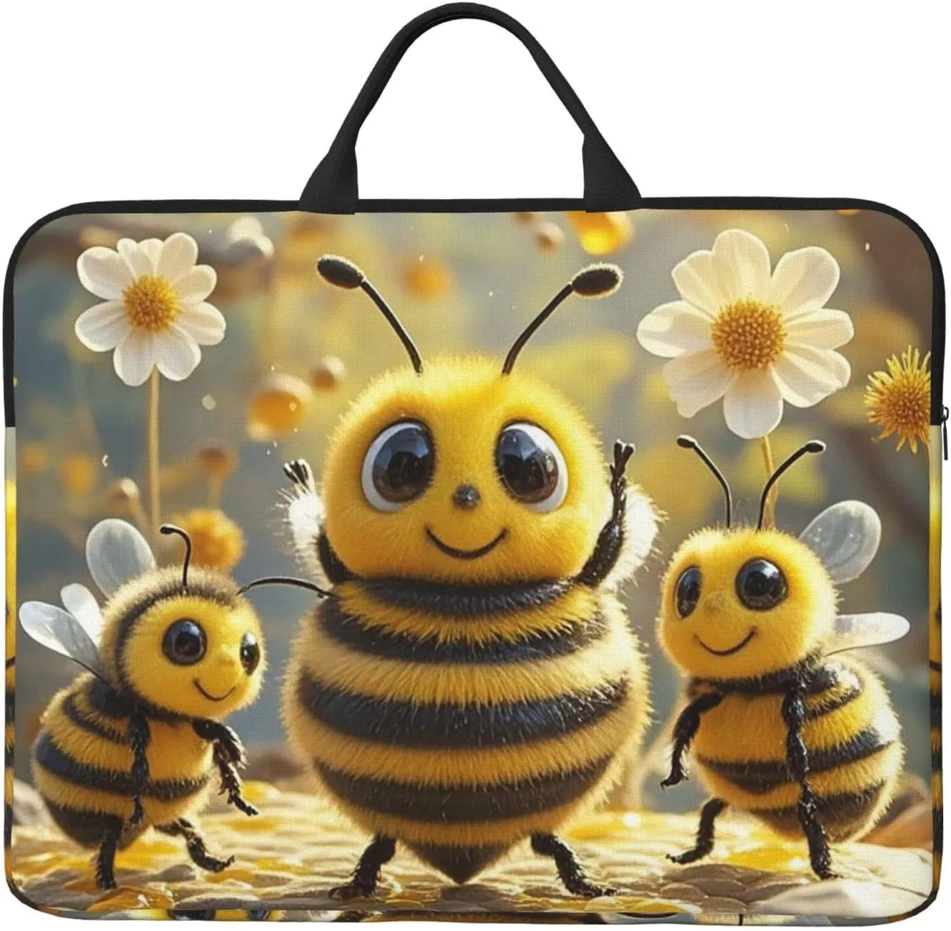 Laptop Shoulder Bag Messenger Bag Cute otter Laptop Bag Computer Bag for Men Women