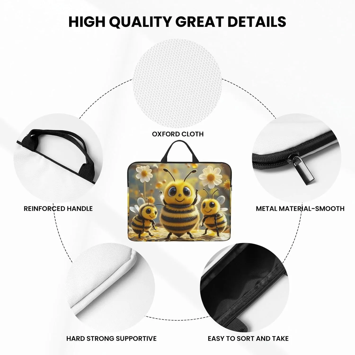 Laptop Shoulder Bag Messenger Bag Cute otter Laptop Bag Computer Bag for Men Women