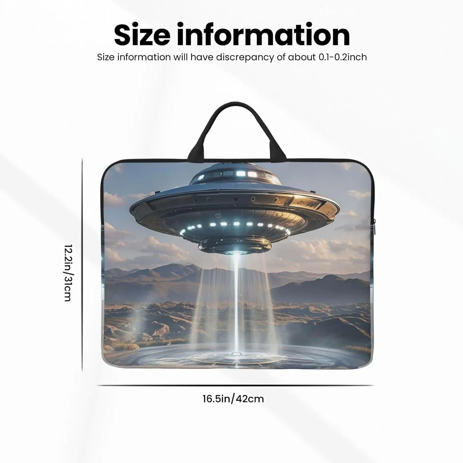 Laptop Shoulder Bag Messenger Bag Wild Elk silhouette Laptop Bag Computer Bag for Men Women