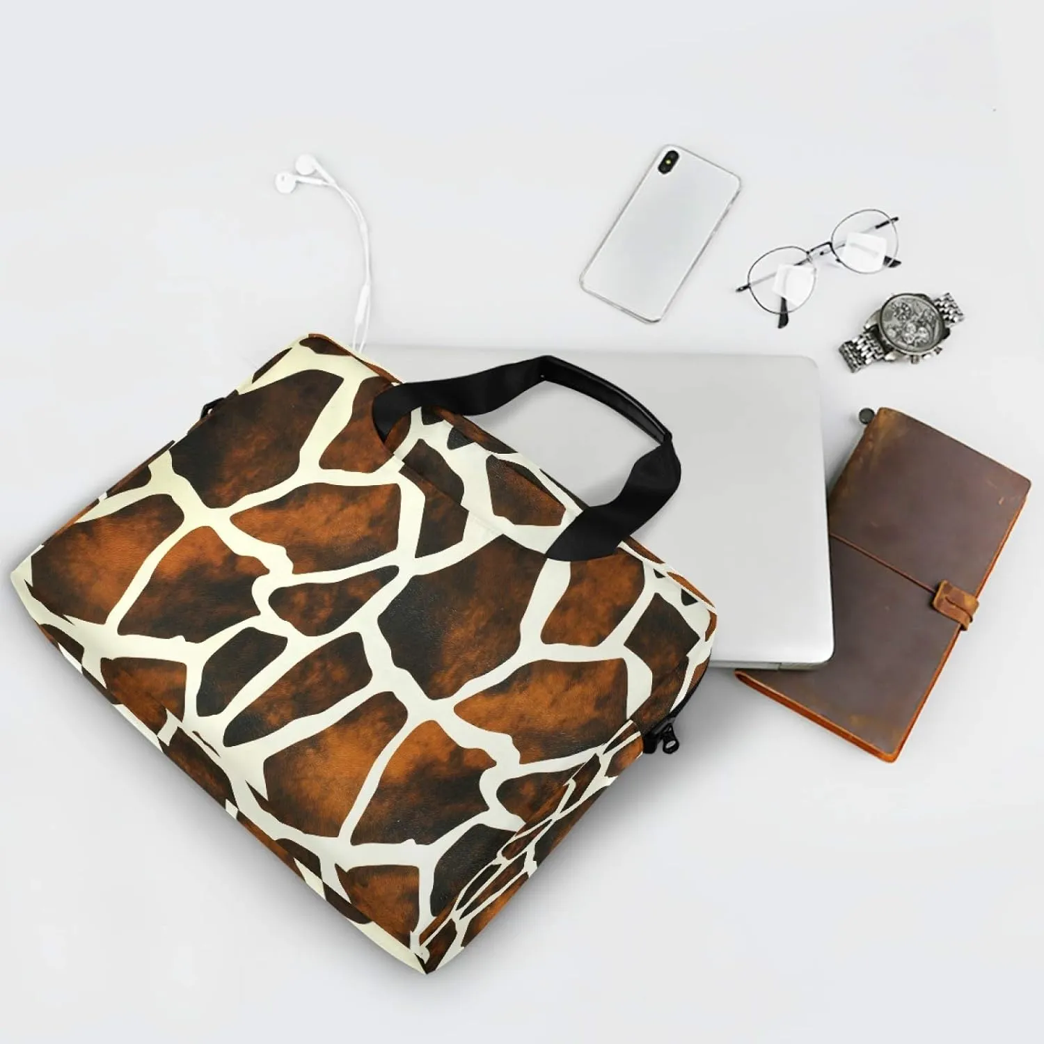 Laptop Shoulder Bag Portable Laptop Sleeve Case for 14/15.6/16in Notebook Computer Messenger Bag Women Men Briefcase