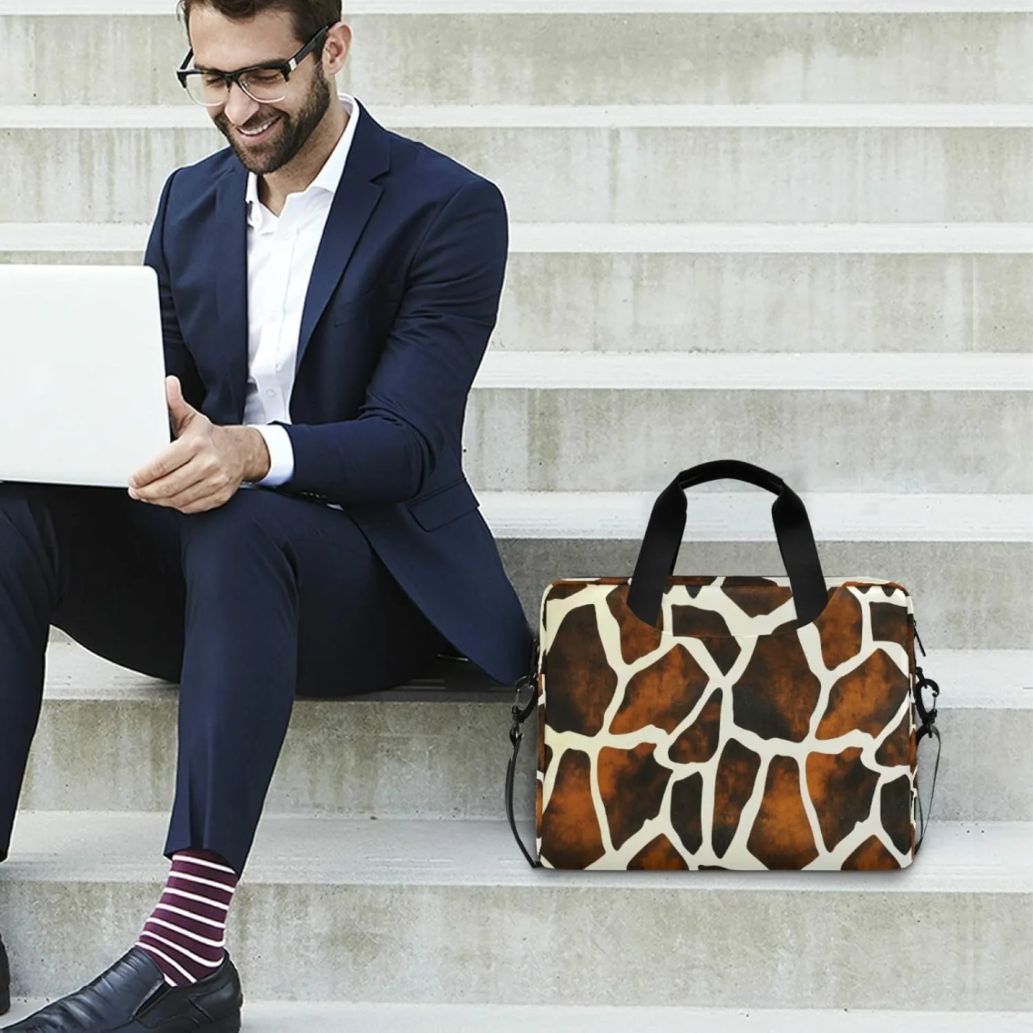 Laptop Shoulder Bag Portable Laptop Sleeve Case for 14/15.6/16in Notebook Computer Messenger Bag Women Men Briefcase