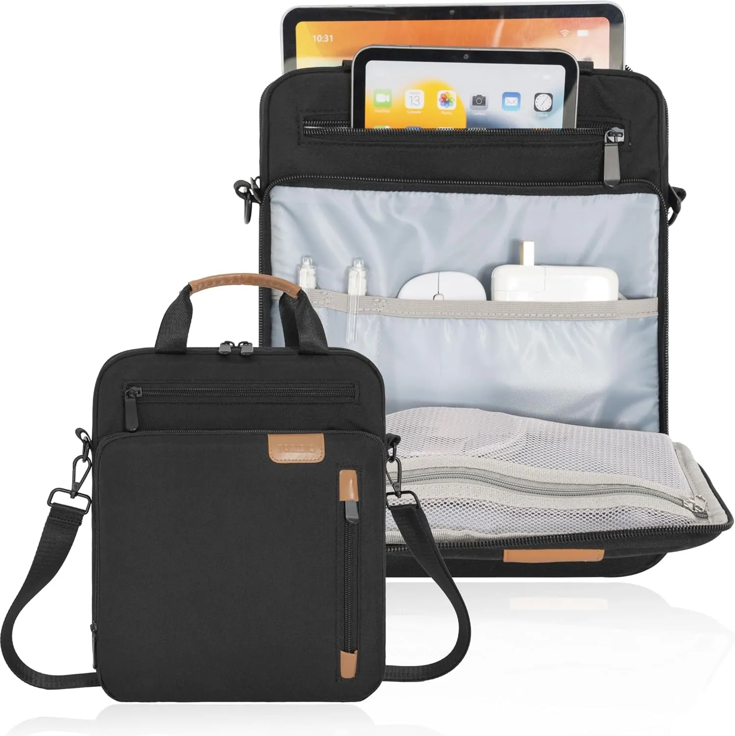 Laptop Sleeve Bag,Padded Protective Travel Carrying Case for 15 inch MacBook Air M3/A3114 2024, M2/A2941 2023 2025,Dell XPS 15 Plus,15 Inch Surface Laptop 7/6/5/4/3,Galaxy Tab S9 Utra 14.6"
