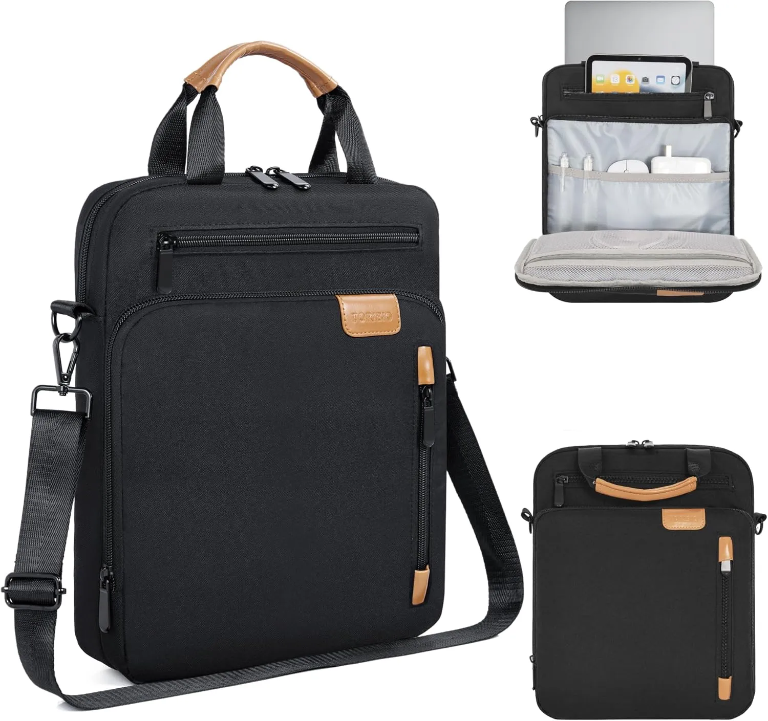 Laptop Sleeve Bag,Padded Protective Travel Carrying Case for 15 inch MacBook Air M3/A3114 2024, M2/A2941 2023 2025,Dell XPS 15 Plus,15 Inch Surface Laptop 7/6/5/4/3,Galaxy Tab S9 Utra 14.6"