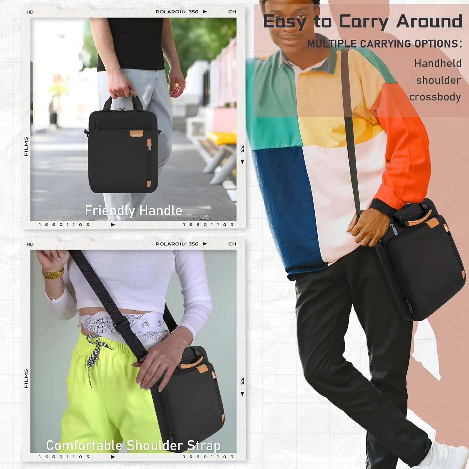 Laptop Sleeve Bag,Padded Protective Travel Carrying Case for 15 inch MacBook Air M3/A3114 2024, M2/A2941 2023 2025,Dell XPS 15 Plus,15 Inch Surface Laptop 7/6/5/4/3,Galaxy Tab S9 Utra 14.6"