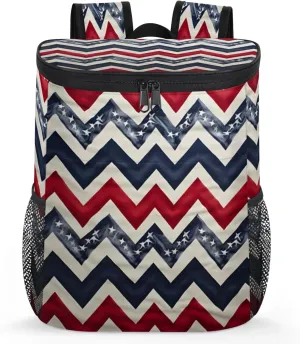 Large Insulated Cooler Backpack, Leak Proof Backpack 30 Cans, Cooler Bag for 12h Hot/Cold Retention