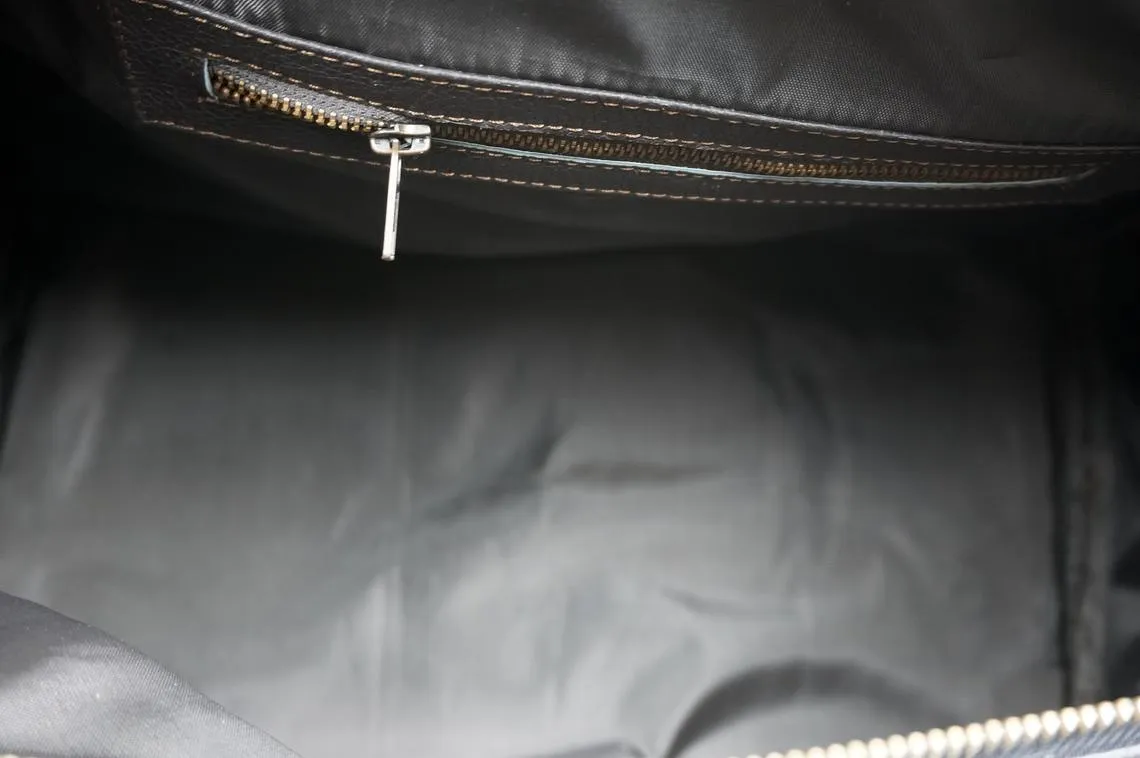 LARGE Natural COWHIDE Duffel Bag Real Hair On Leather TRAVEL Bag Original Cow Skin Luggage Bag | DB37
