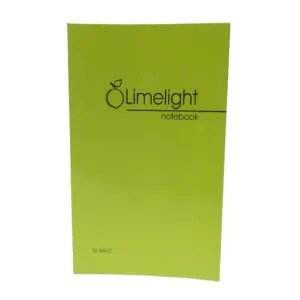Limelight Padded Notebook 50Lvs (15.2cmx21.6cm)