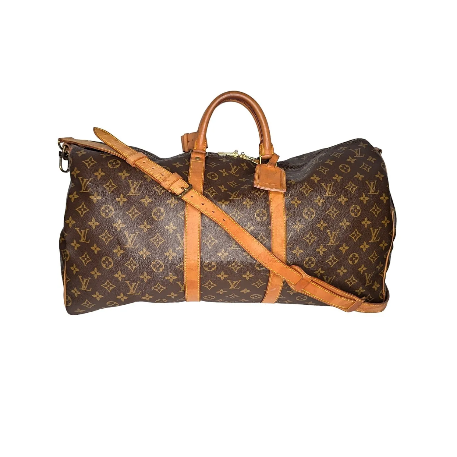 Louis Vuitton 1990 Monogram Keepall 55 Bandouliere