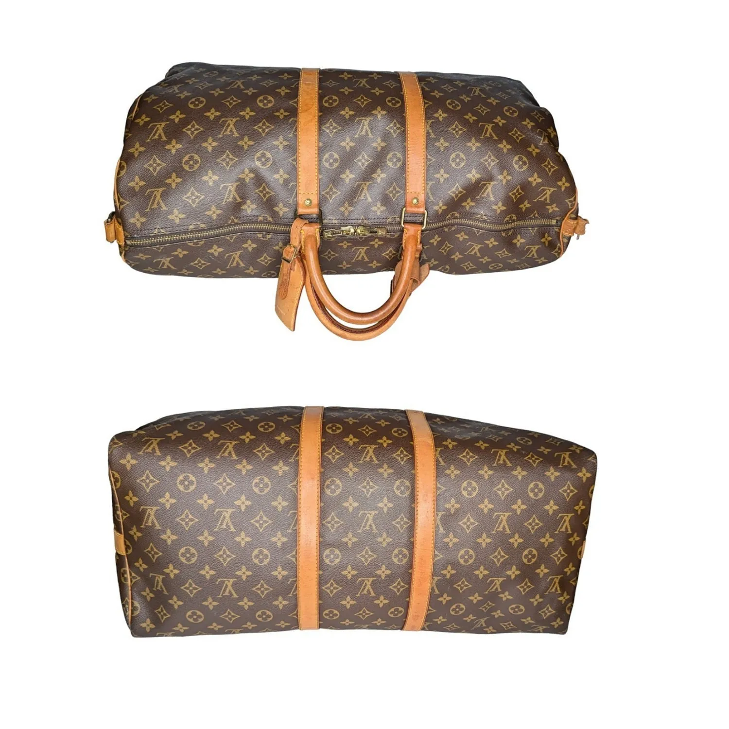 Louis Vuitton 1990 Monogram Keepall 55 Bandouliere