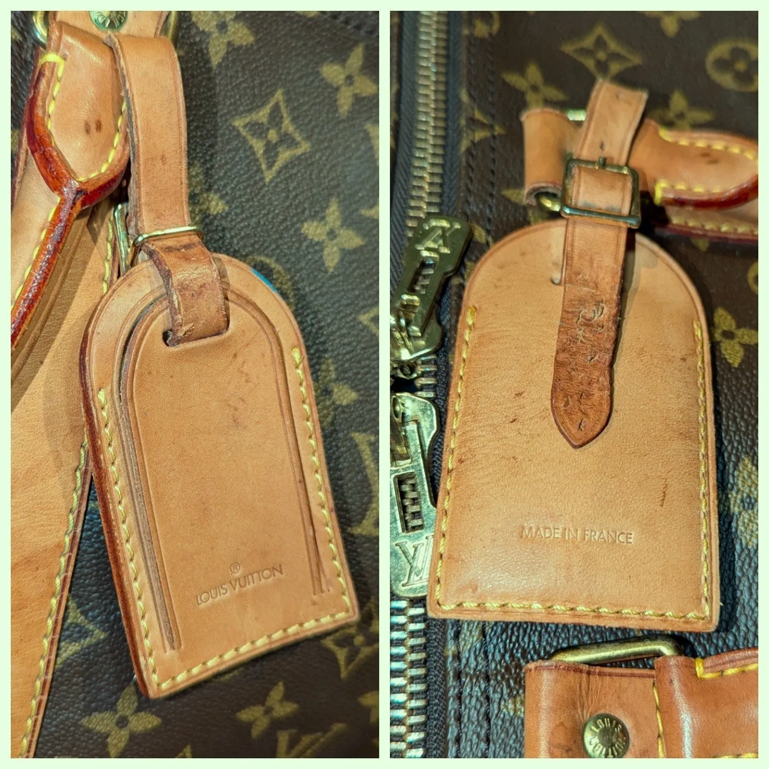 Louis Vuitton 1990 Monogram Keepall 55 Bandouliere