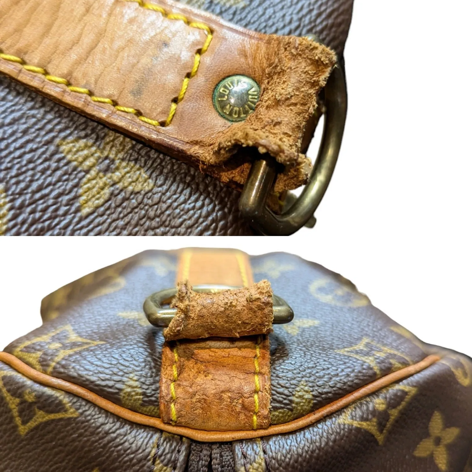 Louis Vuitton 1990 Monogram Keepall 55 Bandouliere