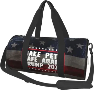 Make Pets Safe Again Duffel Bag Gym Bag Travel Sports Tote Large Foldable Beach Swim Yoga3