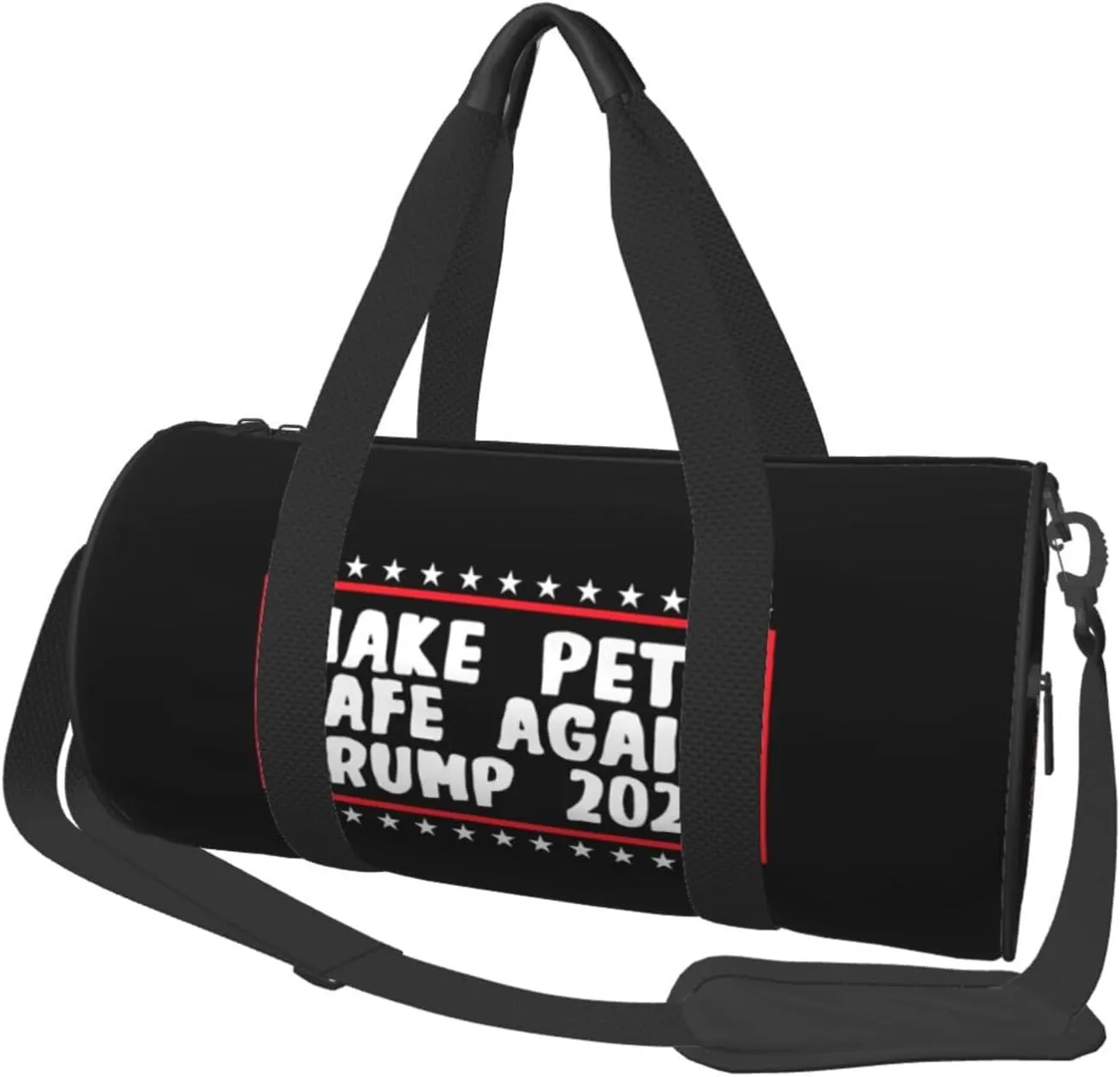 Make Pets Safe Again Duffel Bag Gym Bag Travel Sports Tote Large Foldable Beach Swim Yoga50
