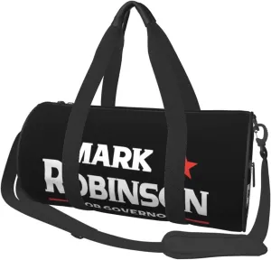 Marks Governor Robinson For Governor 2024 Duffel Bag Gym Bag Travel Sports Tote Large Foldable Beach Swim Yoga9