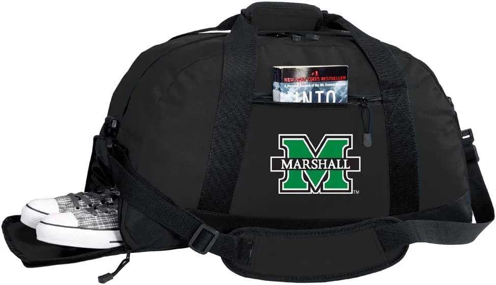 Marshall University Duffel Bag - Marshall Gym Bags w/SHOE POCKET
