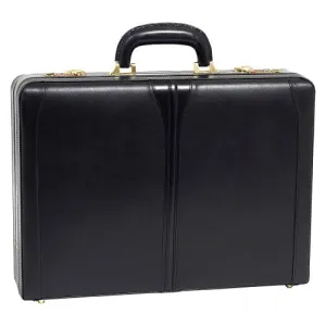 McKlein USA Turner Leather Expandable Attache Case