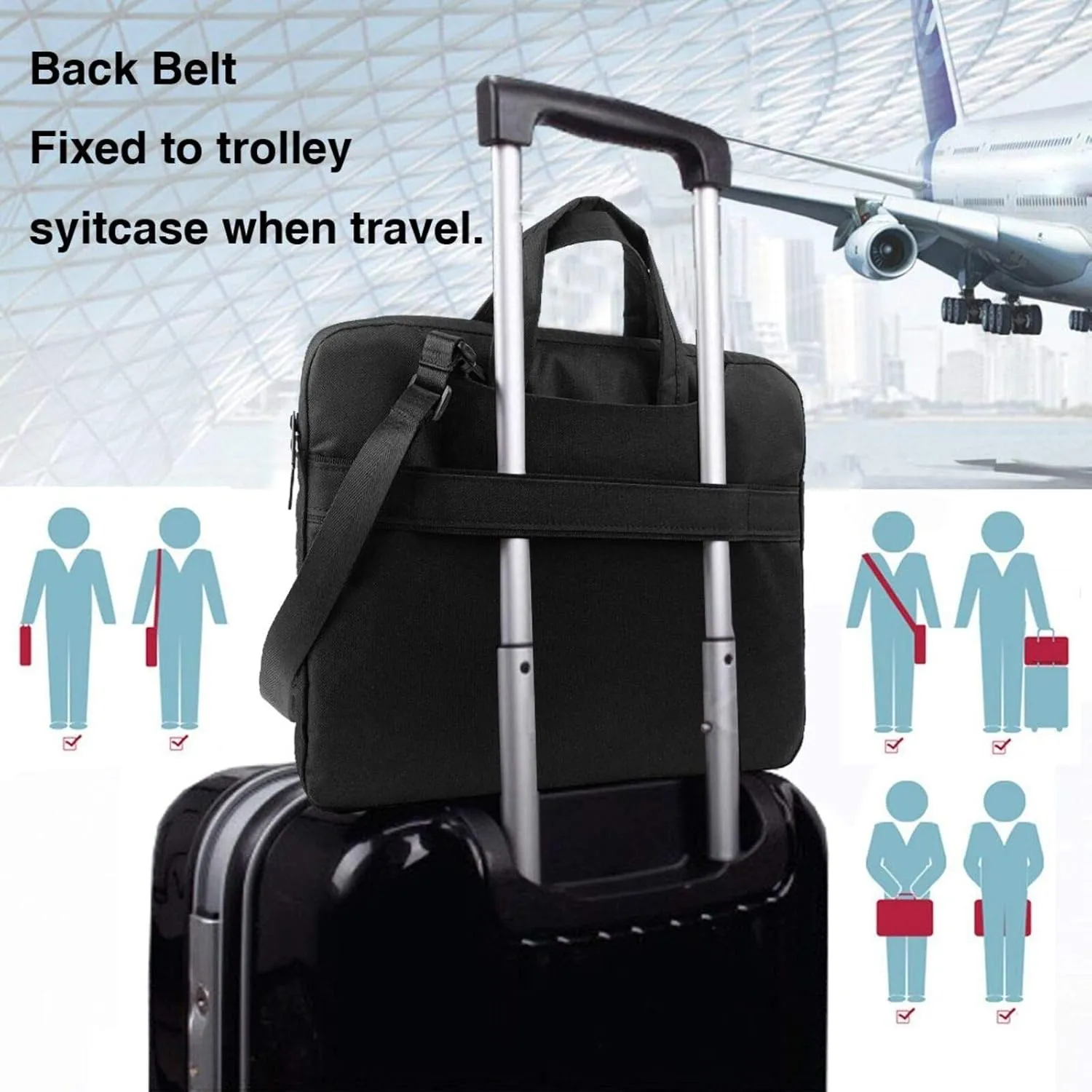 Middle Ages Pattern Laptop Shoulder Bag Notebook Computer Case Briefcase With Shoulder Straps And Handle