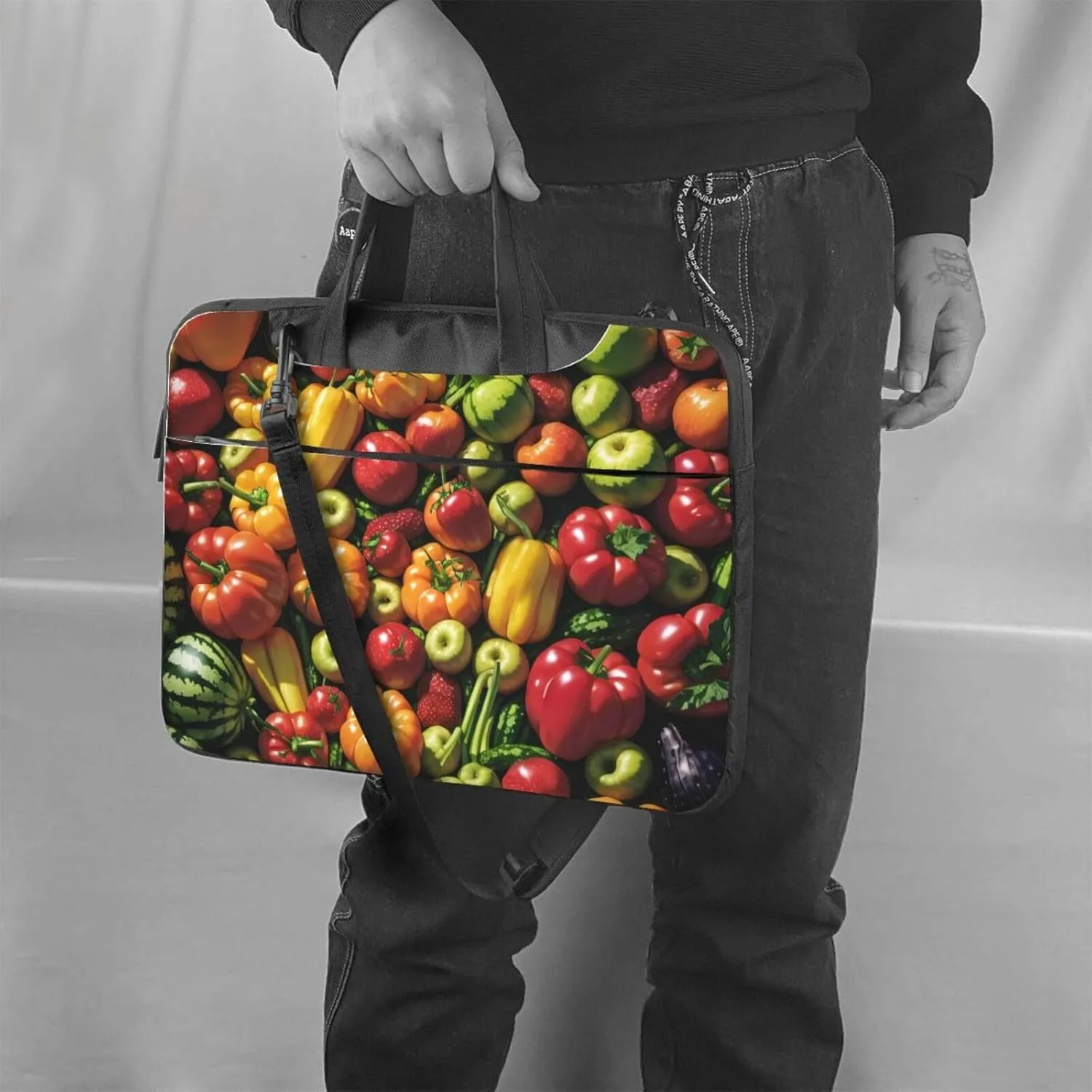 Middle Ages Pattern Laptop Shoulder Bag Notebook Computer Case Briefcase With Shoulder Straps And Handle
