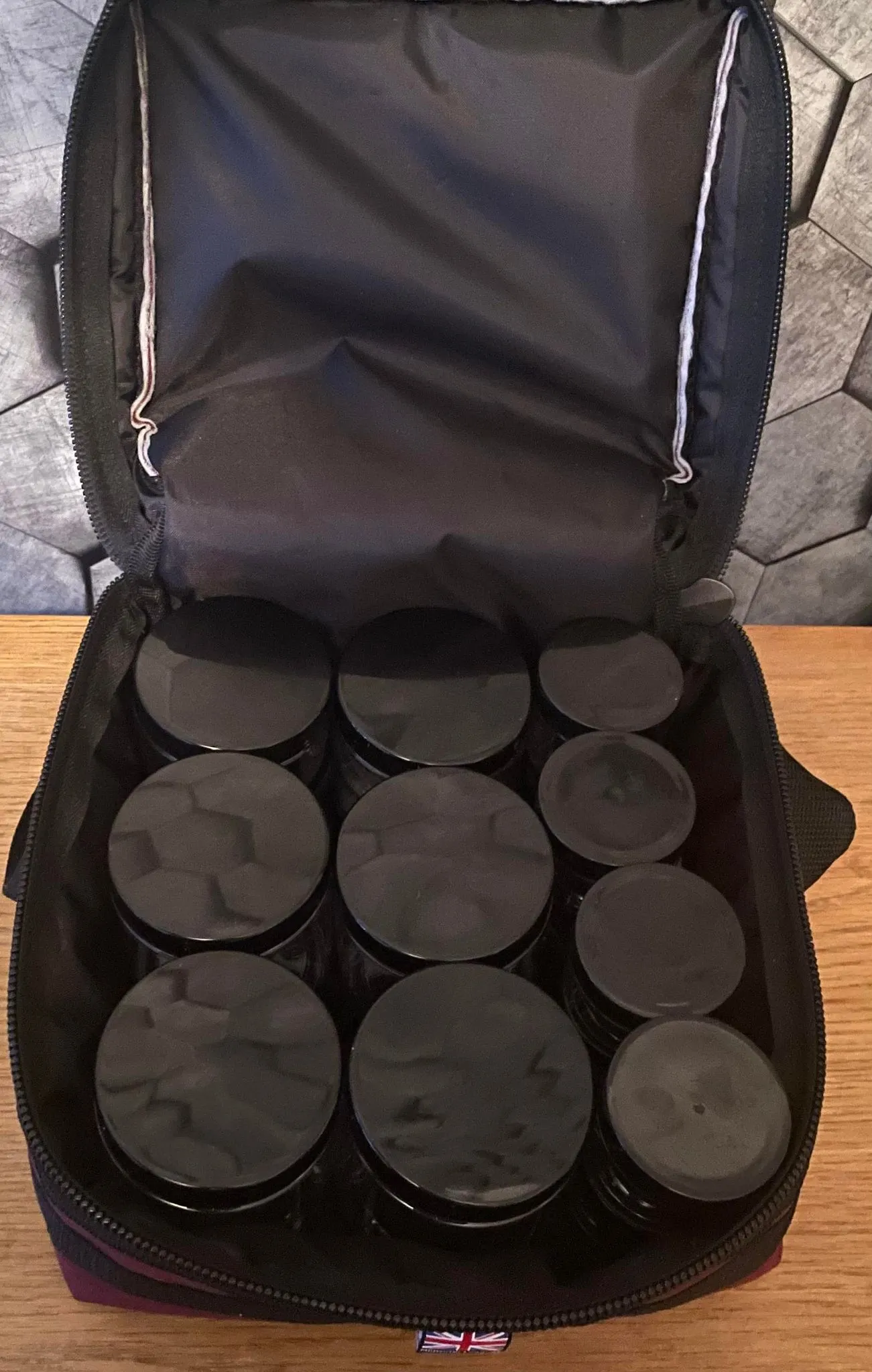 Midwater Bait Bags.  Fishing Expander PELLET tub carriers.