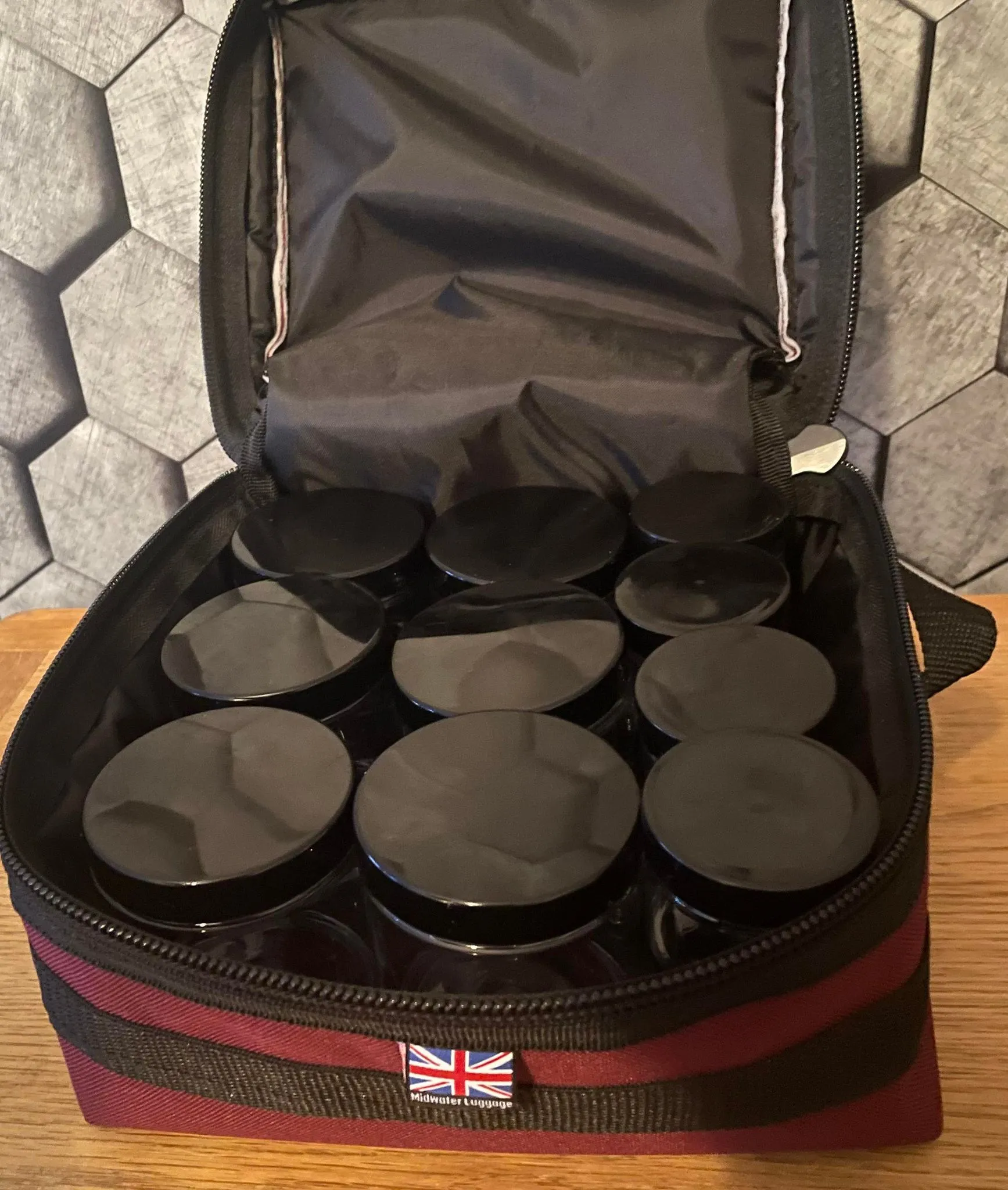 Midwater Bait Bags.  Fishing Expander PELLET tub carriers.
