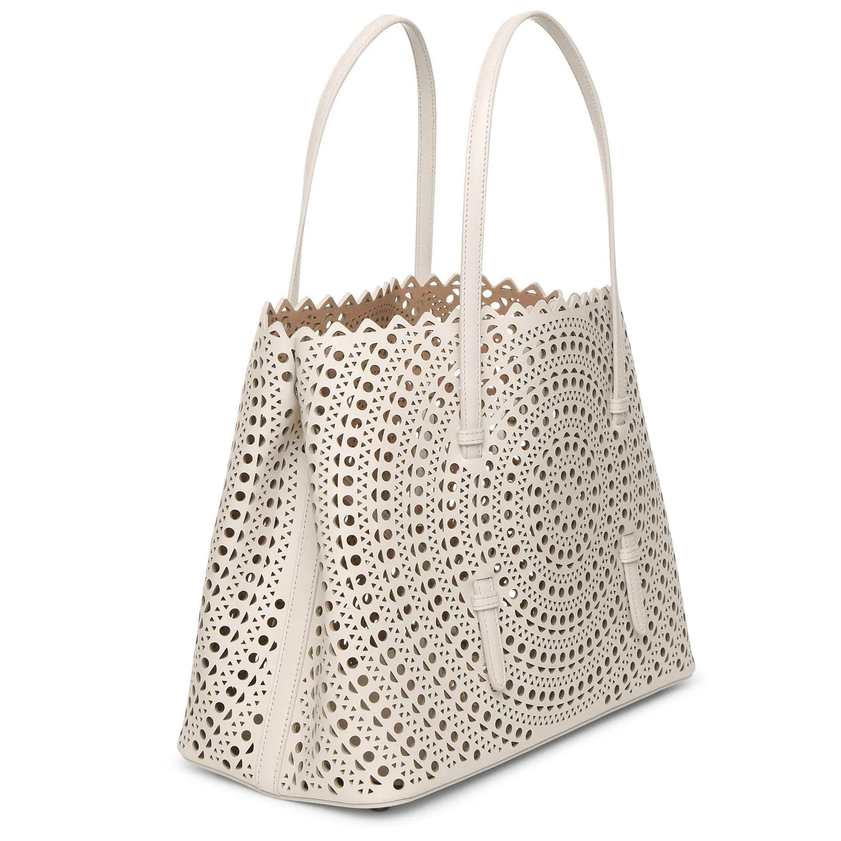 Mina 32 cream tote bag