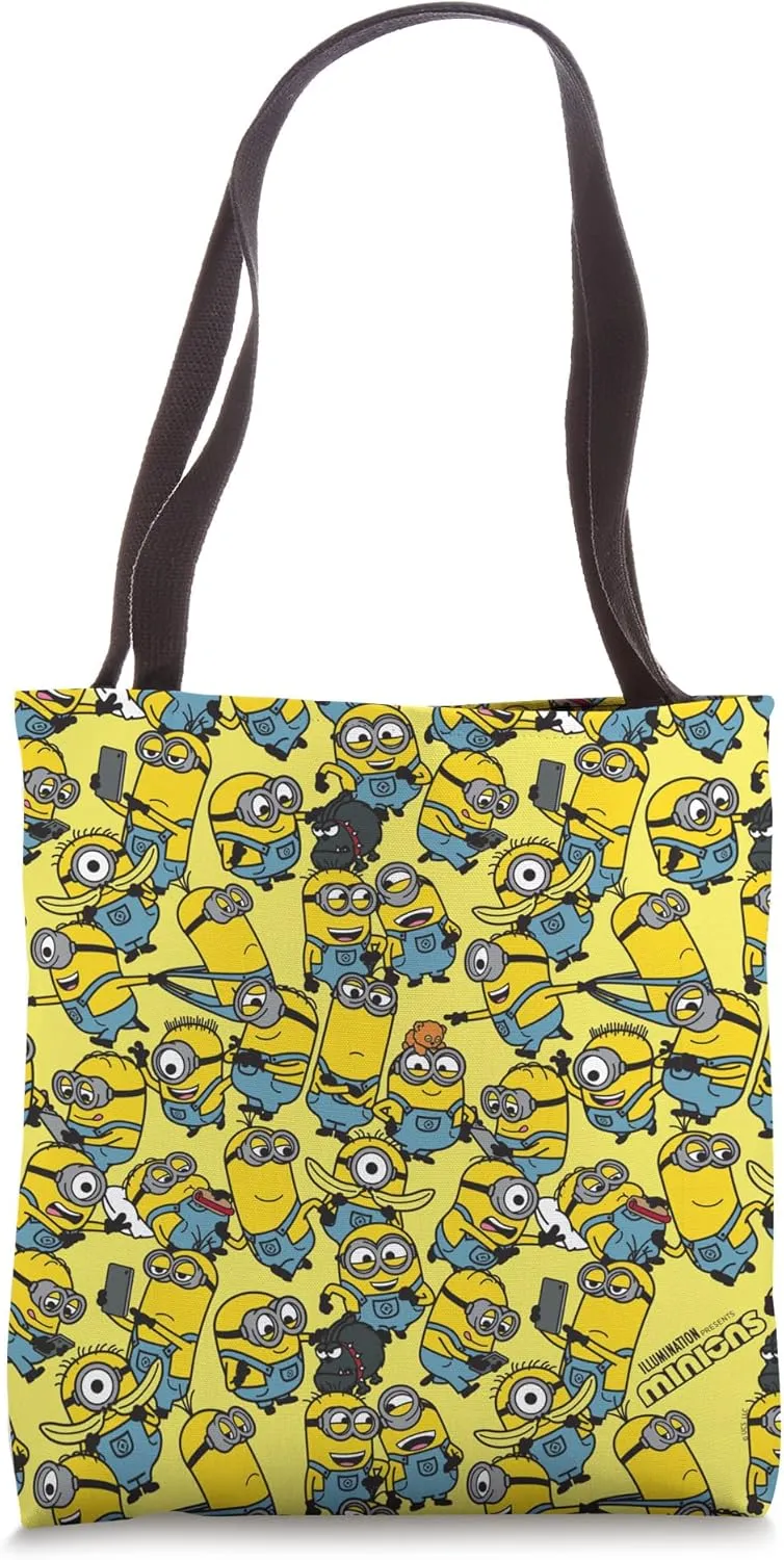 Minions All Over Tote Bag