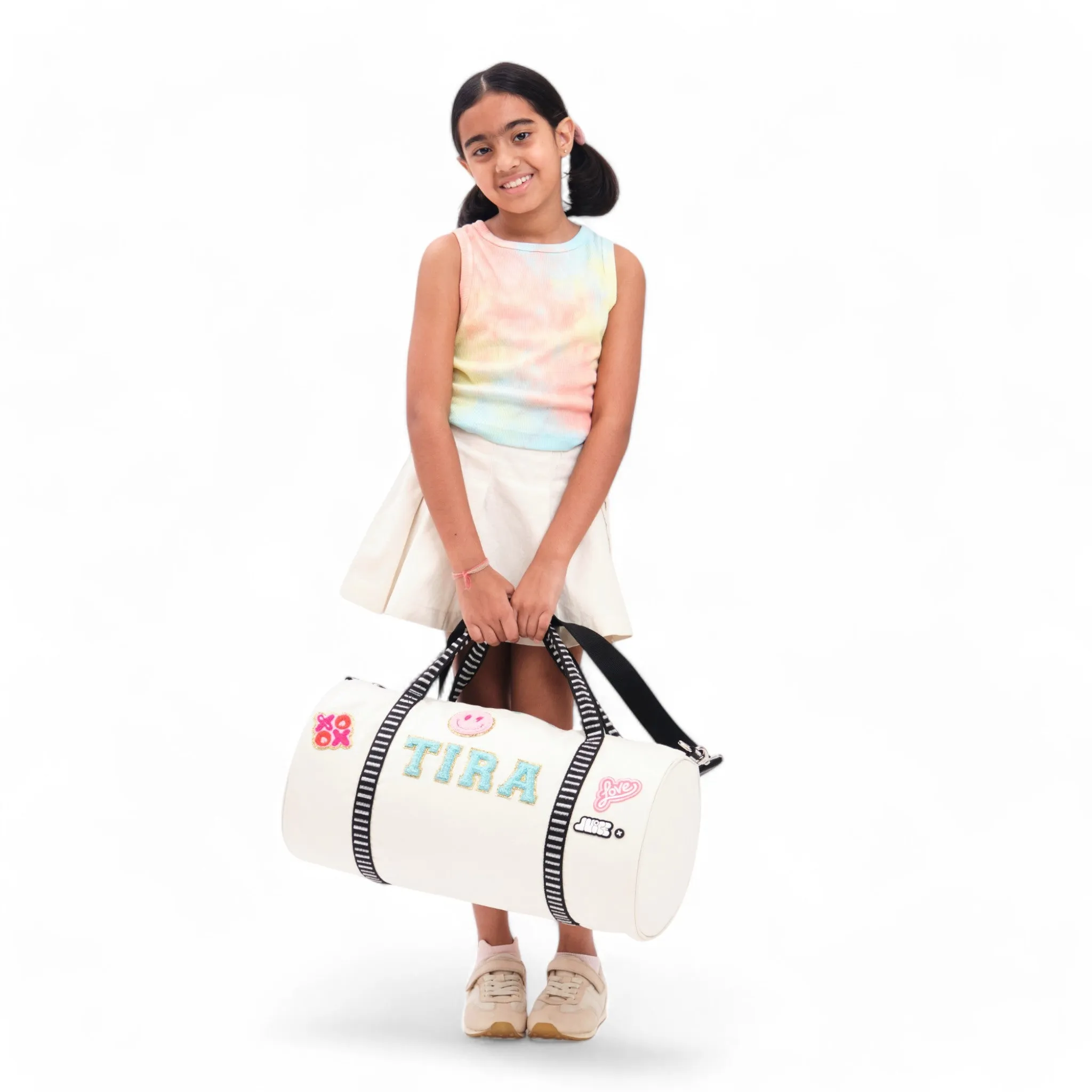 Moji Duffle Bag - Cream