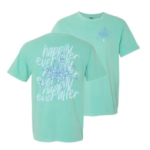 Monogrammed 'Happily Ever After' Front & Back T-Shirt