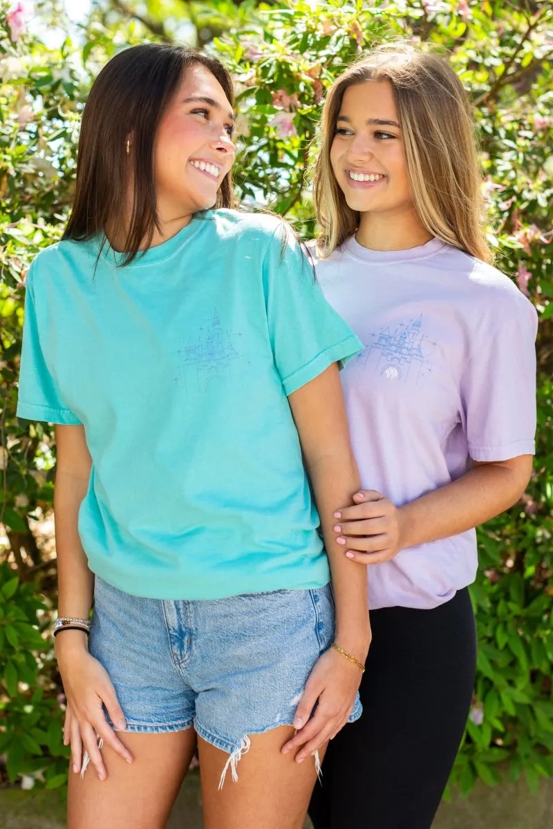 Monogrammed 'Happily Ever After' Front & Back T-Shirt