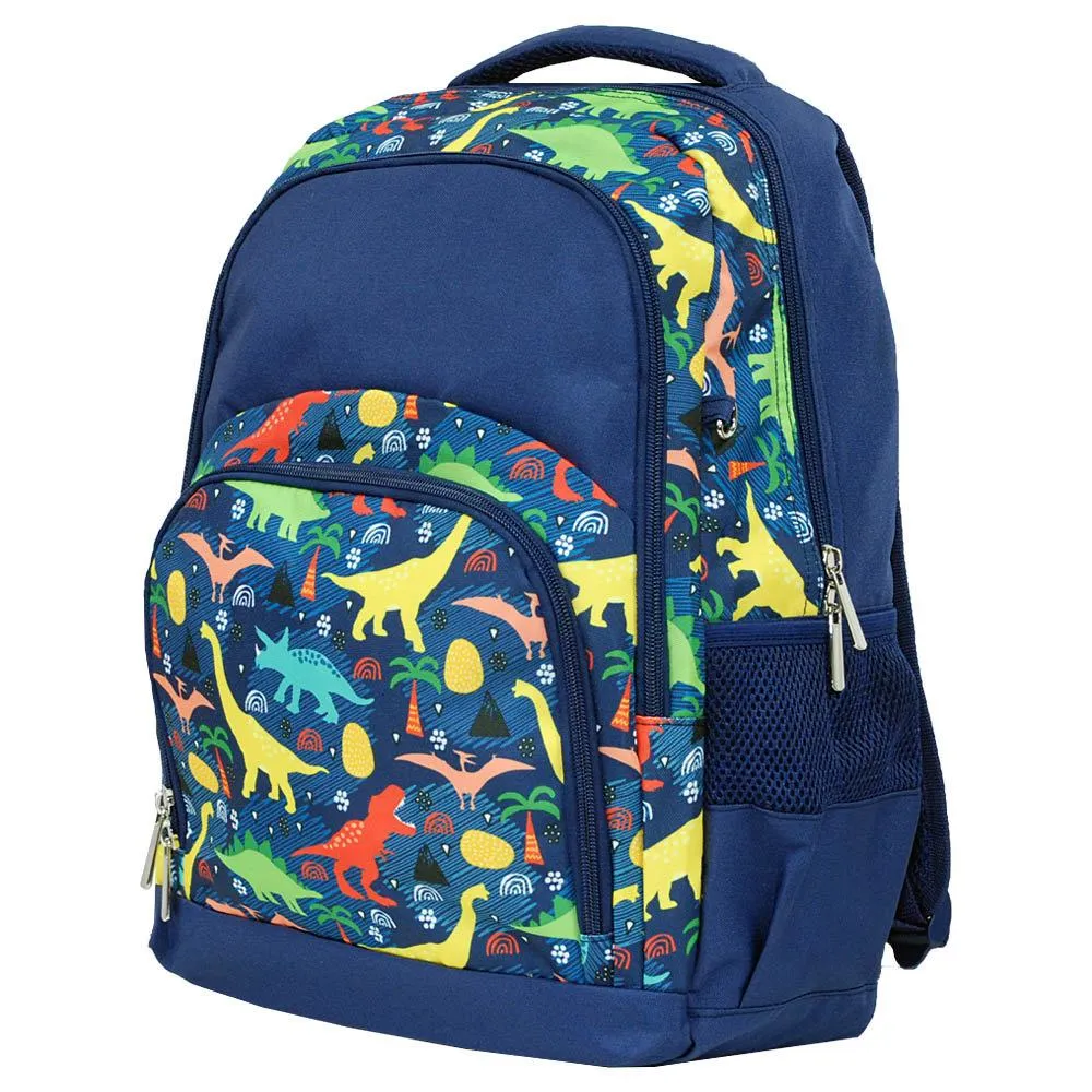 Monogrammed Matching Dinosaur Backpack Lunch Bag Combo Set