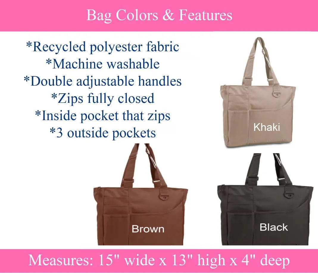 Monogrammed Radiation Tech Bag