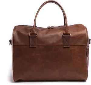 Moore and Giles Booker Cabin Duffel in Brown Baldwin Oak Leather