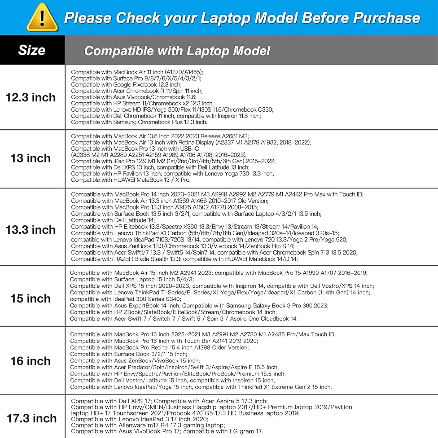 MOSISO Laptop Case 18.5 inch, 18-18.5 inch Laptop Sleeve Compatible with ASUS Gaming Monitor HP Dell Lenovo Notebook, Polyester Vertical Computer Sleeve Bag with Pocket, Black