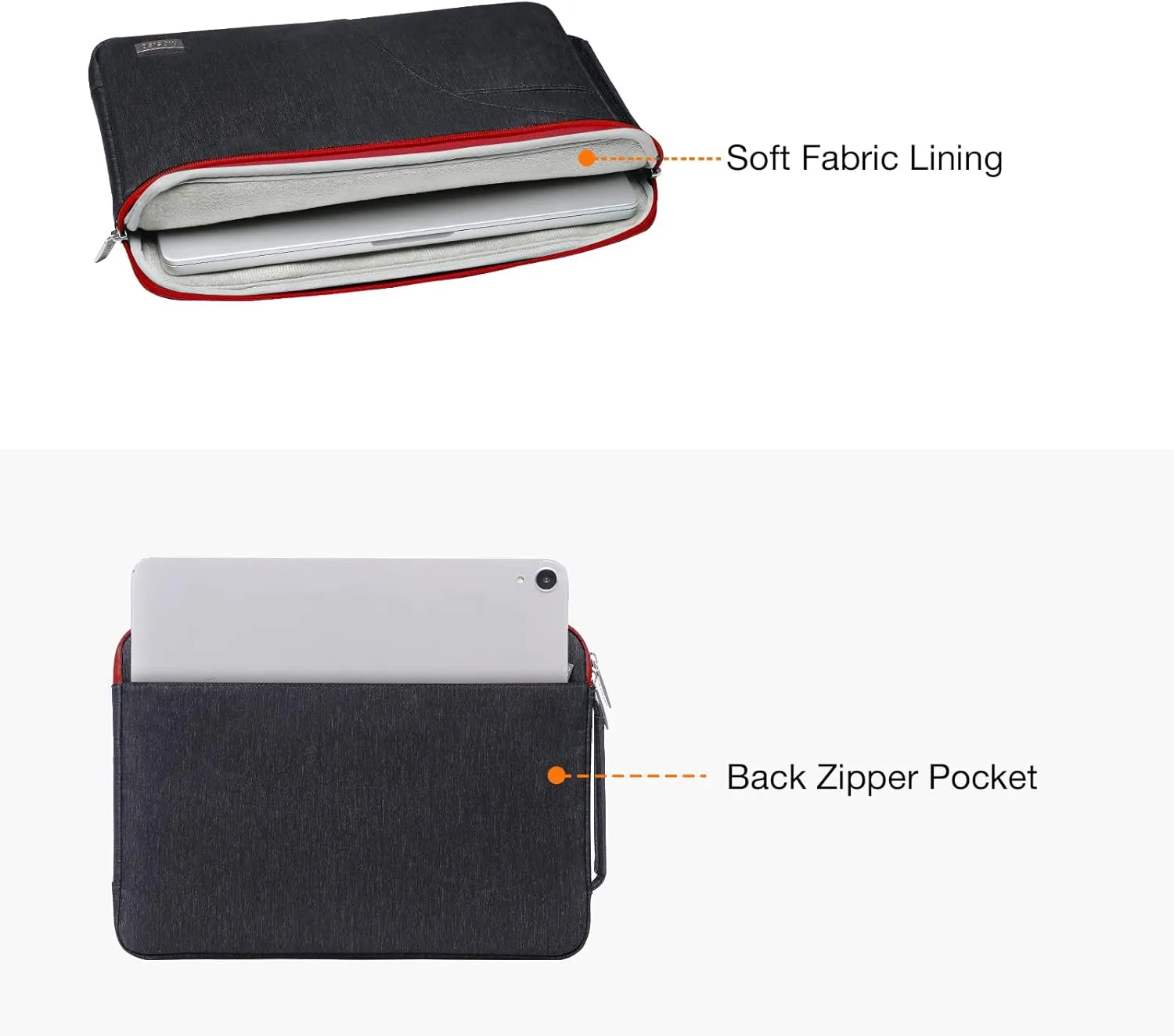 MOSISO Laptop Shoulder Bag Compatible with MacBook Pro 16 inch 2023-2019 M3 A2991 M2 A2780 M1 A2485 A2141/Pro 15 A1398, 15-15.6 inch Notebook, Polyester Briefcase Sleeve with Front Arc Pocket, Red
