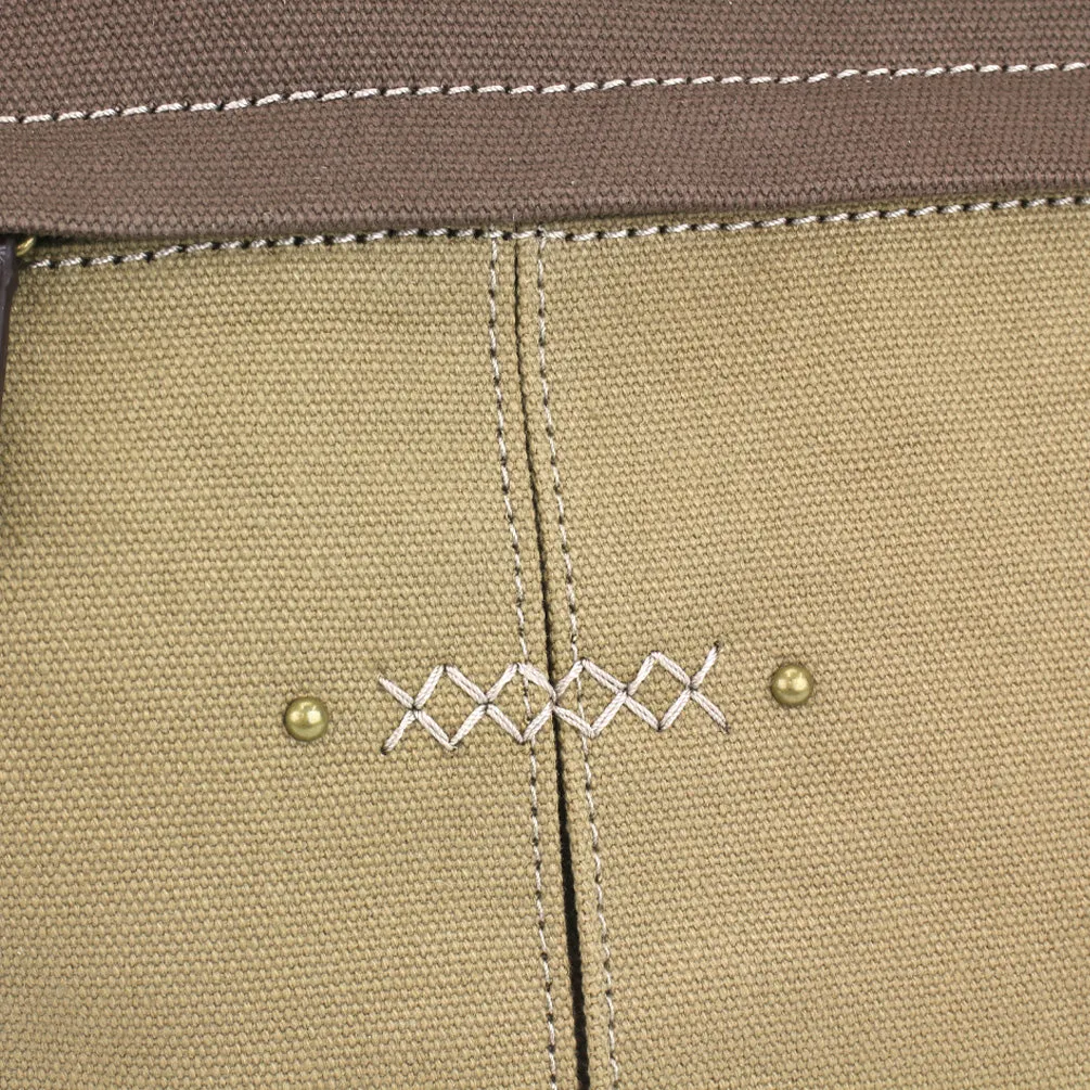 Multi Pocket Tote - Metal Charming Slim Cat