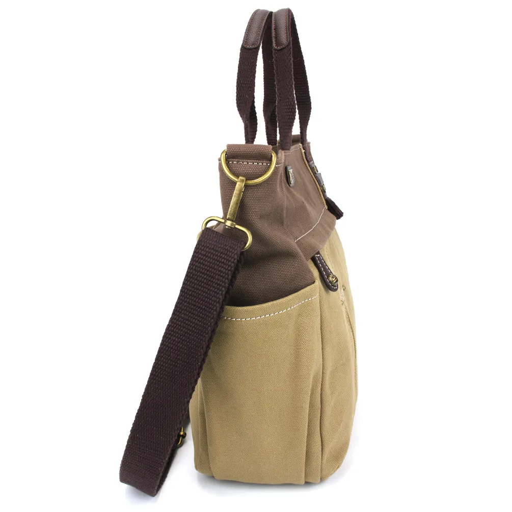 Multi Pocket Tote - Metal Charming Slim Cat
