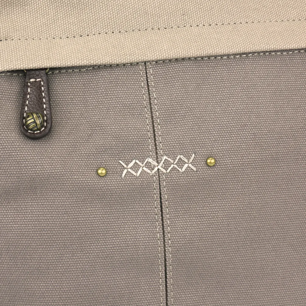 Multi Pocket Tote - Metal Charming Slim Cat