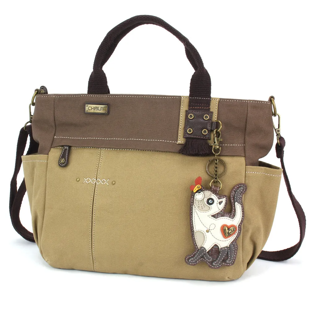 Multi Pocket Tote - Slim Cat