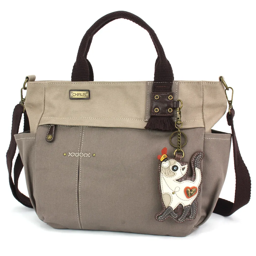 Multi Pocket Tote - Slim Cat