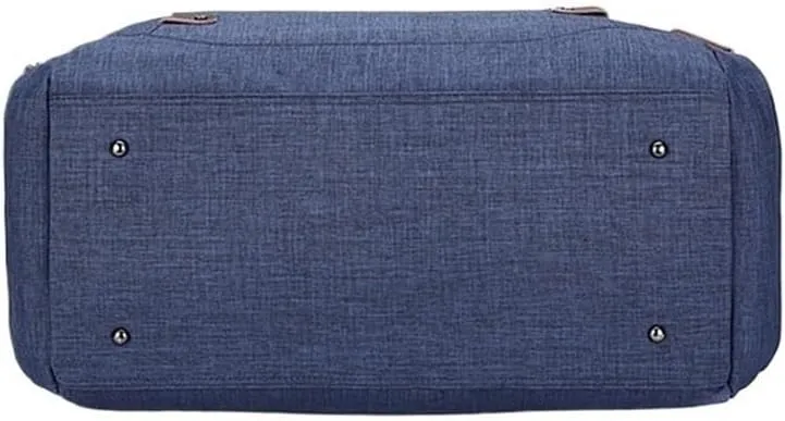 Multiple Compartments Waterproof Large Overnight Bag For Men Carry on Canvas Travel Duffel Bags With Suitcase