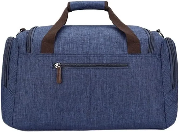 Multiple Compartments Waterproof Large Overnight Bag For Men Carry on Canvas Travel Duffel Bags With Suitcase