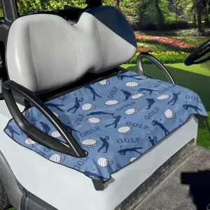 Mumeson Golf Cart Seat Covers Classic Golf Cart Essentials Lightweight Golf Blanket Breathable Golf Cart Cover