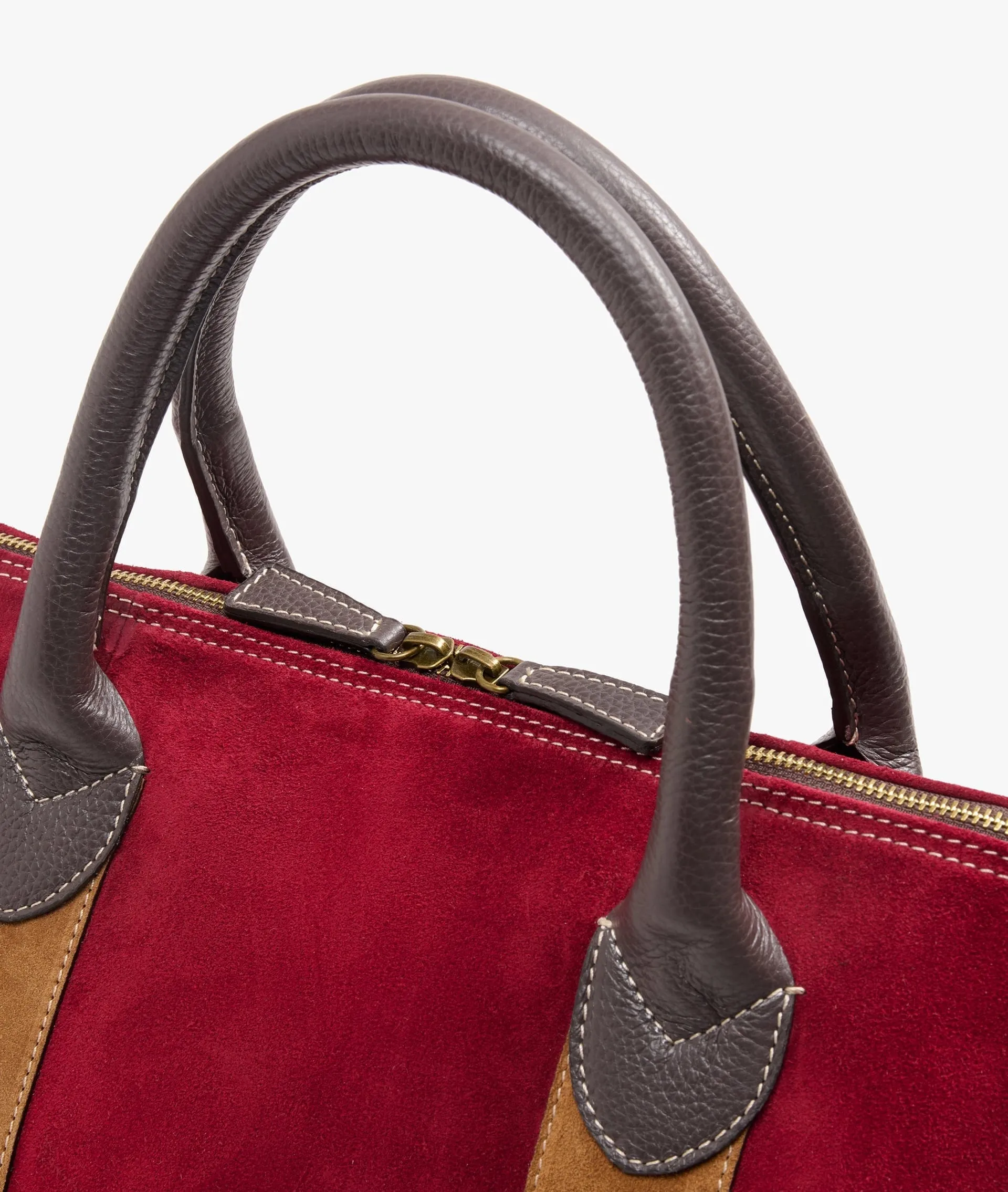 My Style Bags London Twin Deluxe Duffel Travel Bag in Bordeaux for Women