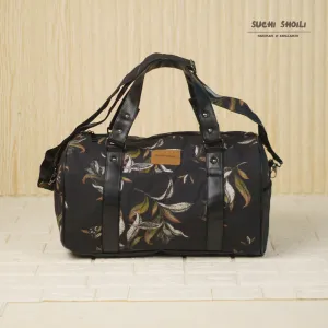 Mystery Floral Square Duffel Bag