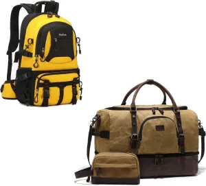 Nerlion Hiking Backpack and Duffel Bag