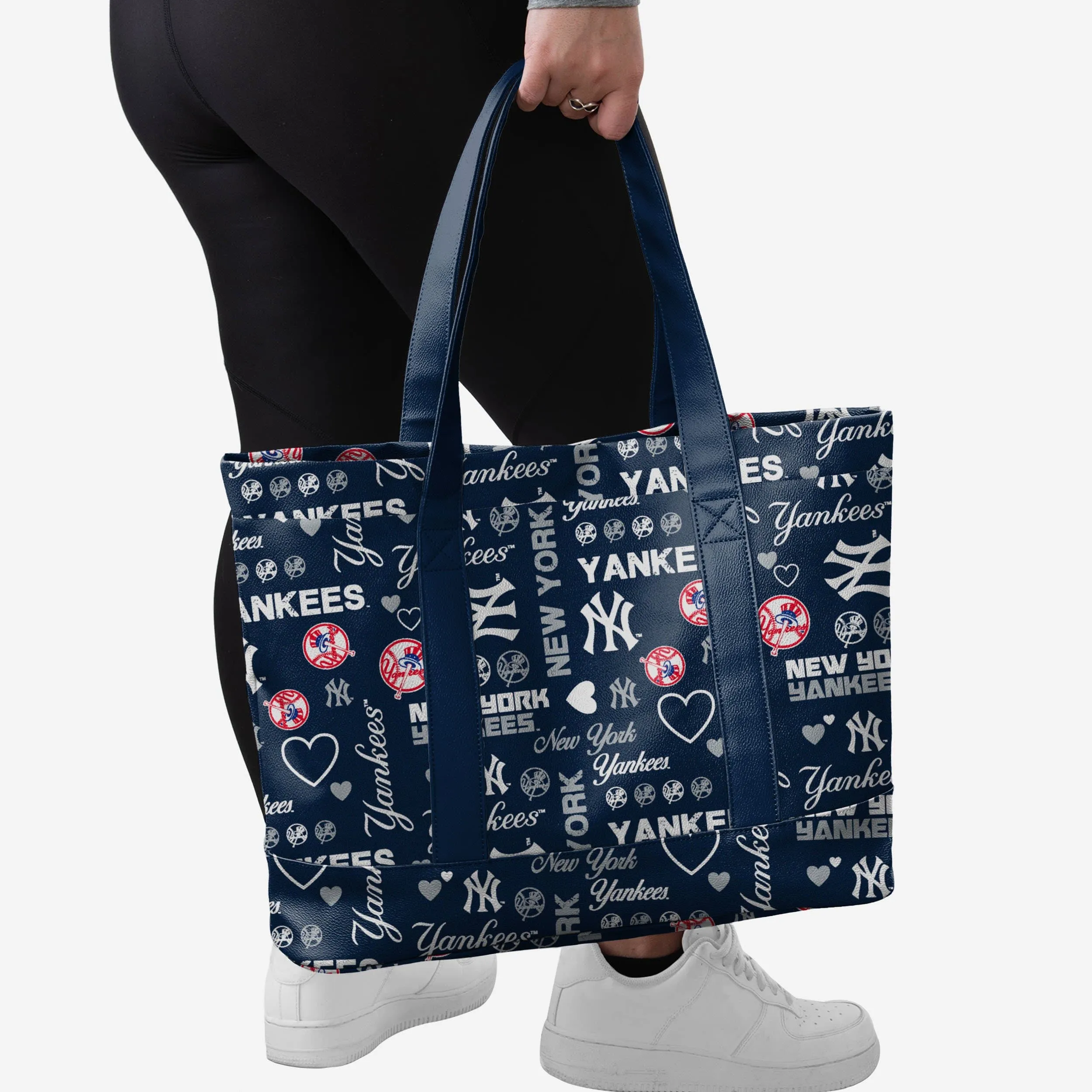 New York Yankees Logo Love Tote Bag